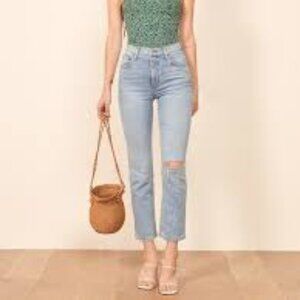 ReformationDistressed Jeans